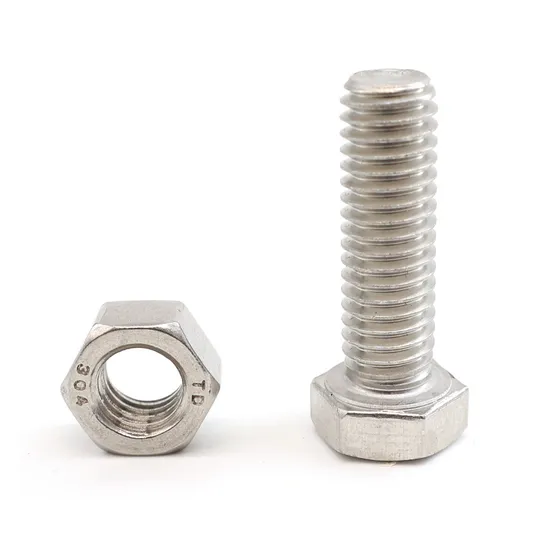Fasteners Bolt Nut Grade 88 DIN933 Nut Bolt Washers M6 M8 Carbon Steel M10 Bolt and Nut Set